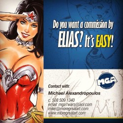 Do you want a commission? #mga #eliaschatzoudis - Follow me on Instagram and Twitter @yecuari