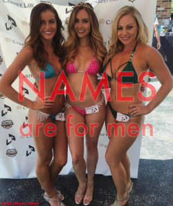 the-modern-female:  candy-glitter-girl: the-modern-female:  Names are for Men Of course, it is cute to give girls a sexy name. But names are meant to have a legacy. Surnames define a dynasty, they are the legacy of Men even after their death. We girls