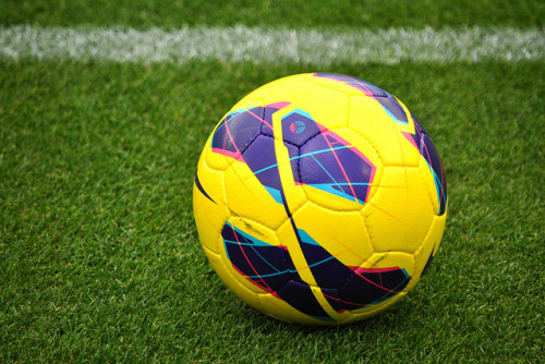 Transparent soccer ball
