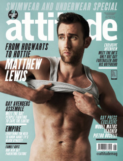 Matthew Lewis for Attitude Magazine