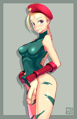 forwardfuta:  Cammy!  All those years playing Street Fighter and I always had a hunch that Cammy was a special kinda gurl.