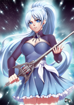 jadenkaiba:    VIDEO HERE“Here comes the new Schnee Goddess !”Timeskip Weiss Schnee from RWBY  Volume 4 has a  new semblance just like Yang &amp; Ruby Continue the Trend of Super Saiyan X RWBY powers Next time will be Ultimate/Mystic Blake Belladonna.