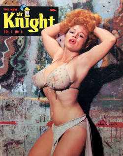 burleskateer:  Virginia Bell graces the cover of the August ‘59 (Vol.1 - No.8) edition of ‘SIR KNIGHT’ magazine.. 