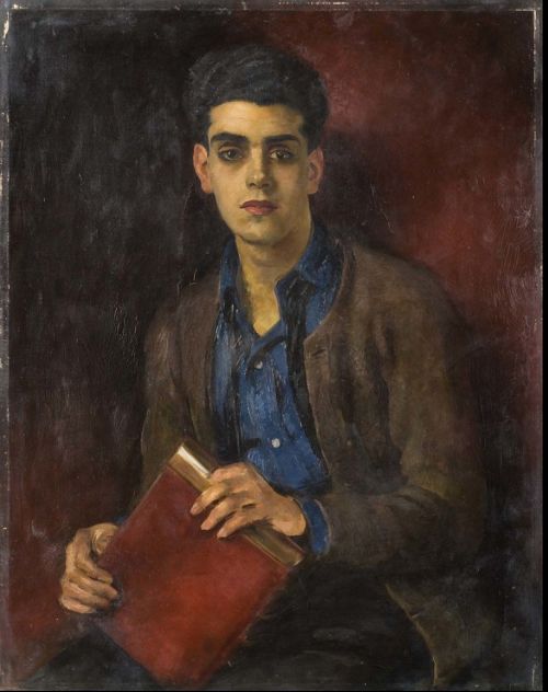 beyond-the-pale:   Portrait of a Young Anglo-Indian Student, ca. 1920  William Bruce Ellis Ranken  