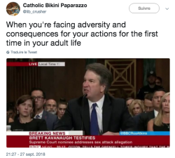 fuckaspunk:  Watching him pick fights with senators (“Do you have [a drinking problem]?”) was really something else. Watching all the Republican senators jerking him off and apologizing for wasting his time was something else entirely. 