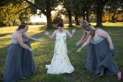 bloomer-810:  buzzfeed:  After Her Fiancé Left Her At The Altar, This Bride Took The World’s Best Photo Shoot  I was like “oh my god no the dress and the wedding is ruined!”  but she worked it  she did so good 