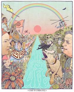 brigettebloom:  Aaron Glasson’s always amazing work - this new one for Standing Rock is beyond!!