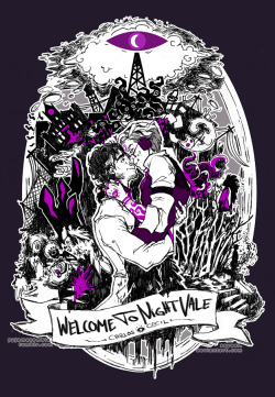 pyjamazombie:  I think I need to polish it a liiiiiittle bit more, especially the writing cuz my digital handwriting sucks, but… well…My entry for the Night Vale Contest. I hope I stand a chance! There are so many awesome entries on tumblr already!