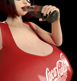 auctus177: Suggestion - Advertisement     Outta nowhere, Reddie’s- uhh, I mean Nicky’s back for some advertisement for uh… Caca Cala. Huh. Suggestion was coke with some tiddies. And so I deliver. &gt;;D   