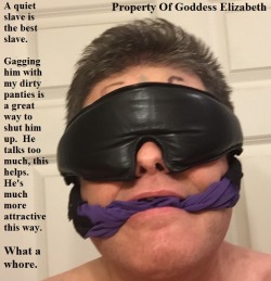 goddess-elizabeths-property:  http://stupidfuckingpig.tumblr.com/   My name is Goddess Elizabeth. I am a lifestyle domme. My kik - passivelove101 &hellip; My time is precious - TRIBUTES ARE REQUIRED FOR CHAT&hellip; offer one in your initial message or