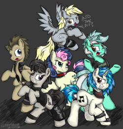 jcosneverexisted:flutterthrash:“Background Ponies Mosh Pit” x_x  ———————— Commissions opened: http://flutterthrash.tumblr.com/image/129806734869  -&gt; Follow me on Tumblr (NSFW), deviantART, Facebook and Picarto.tvYou rock! :DOh this