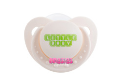 onesiesdownunder:  Printed Adult Pacifiers! We have been keeping these a secret for a while now and we are so excited to finally release these! These are a NUK 5 sized nipple on a regular sized shield. Little Baby Baby Girl Baby Boy Only พ.95 AUD +