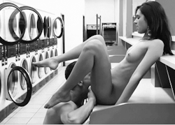 lucifers-nympho:  www.lucifers-nympho.tumblr.com   Why did this never happen in the launderettes I used?!