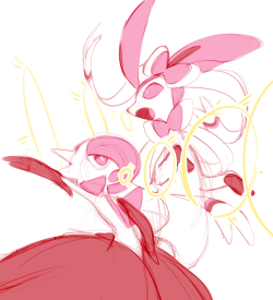 sylvaur:  Hyper VoicePS I know Mega Altaria has both Pixilate and Hyper Voice but Sylveon and Mega Gardevoir are kinda the “main” users of the move 