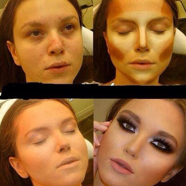 Make up transformation before and after