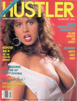 ilovethe80sladies:Keisha - HUSTLER, October 1987
