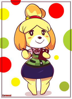 Damn damn damn, Carmessi! That is one thick Isabelle.