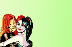 awhiskeykiss:  myfatfuckingface:  rasalghul:  Harley Quinn and Poison Ivy in the New 52  The Joker is not Harley’s love interest; he’s her origin story.  @queersplay  That comment ^^^^^^