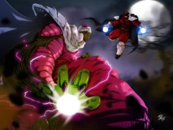 boundariesofimagination:  M. Bison vs Piccolo  by TovioRogers 