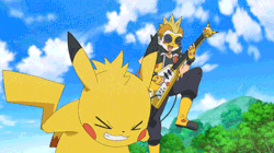 breakyoursoulapart:  sushinfood:  bassmastiff:  my favorite piikachu  this is the most amazing pikachu ever   what