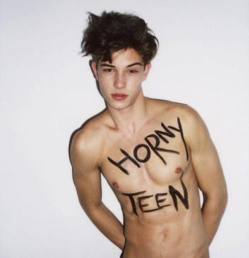 Young teen male models