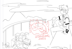mageyalook:  (wip) i decided to do a comic bc of a prompt and im an idiot, anyway its 2am so im gonna pass out