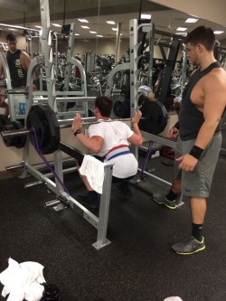 275 with bands. Respect the depth. This was my 8th set. Overtrain everything.
