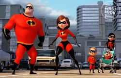 bobbelcher: First Look at Incredibles 2 (2018) “Incredibles 2 picks up, literally, where the first film left off, with Mr. Incredible and Elastigirl battling The Underminer, while Violet and Dash are stuck with babysitting Jack-Jack,” says writer-director