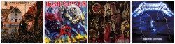 disp0sableheroes:  The Merciless Book of Metal List’s Top 20 Metal Albums EVER Black Sabbath - Black Sabbath (1970) Iron Maiden - The Number of the Beast (1982) Slayer - Reign in Blood (1986) Metallica - Ride the Lightning (1984) Motorhead - No