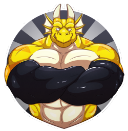 chocofoxcolin:    Xanthus the dragon   A pic for my friend   XanthusDerion  i wanna draw him a little more big and with his shiny Rubber gloves. Enjoy i still want to draw more dragons XD  https://www.furaffinity.net/view/20445420/ 