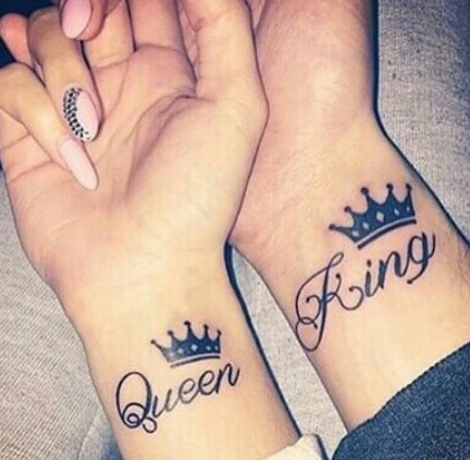 Matching forever tattoos