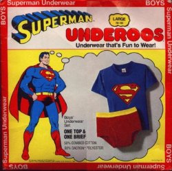 husbandsir:  comicbookmen:  COMIC BOOK MEN SEASON 2 EP #9 — A guy brings in a pair of 1978 Superman and Wonder Woman underoos to sell.  Walt and Ming dare each other to try them on, with only Ming following through on the bet.  I had HULK underoos!