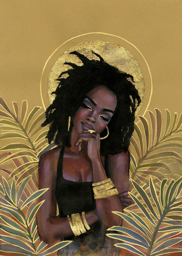 fyblackwomenart:  Lauryn Hill by   Tshikamba /  Melissa Tshikampabo Kamba Boggs  