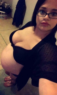 lovemesomepregnantbitchez:  Sometime she can look a little serious but I promise she’s super playful!Thank y’all so much for all the love so far!  She’s loving it! Keep pouring it on and she’ll tell me to give her snap out!  Make sure you’re
