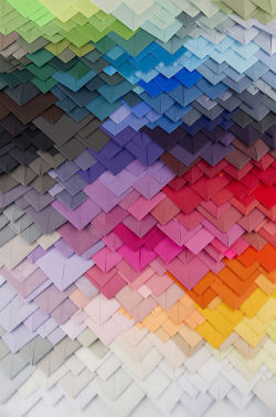 mycloudyskies:  jedavu:  Transfixing 3D Paper Patterns by Maud Vantours  Lovely… goodnight… 
