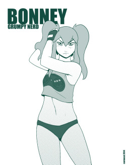 so here is bonney, yeah i need to draw more of her =P