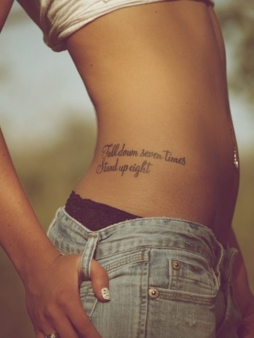 Love quote tattoos for women