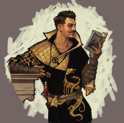 weemiji:Leyendecker-style Dorian here to sell you some Tevinter Collar shirts.