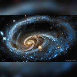 UGC 1810: Wildly Interacting Galaxy from Hubble #nasa #apod #esa #hubble #hla #spacetelescope #telescope #spiralgalaxy #ugc1810 #arp273 #galacticcollision #bluestars  #stars #star #gas #dust #constellation #andromeda #interstellar #intergalactic #universe