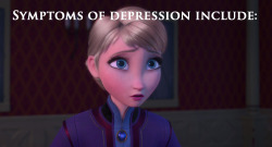 inwhichifeelallthefeels:   the-english-honeybadger:  thesegirlsareperfectprincesses:  Conceal… Don’t feel…  So wait does this mean that if we took away the whole being able to produce ice thing. This movie might have been about depression?  Disney