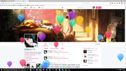 Tumblr dosent care much about my Birthday :o Atlest Twitter does ^^  Yay Happy Birthday to me! =^_^= Thankies Twitter &lt;3  