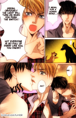 icolouryaoi:  Totally Captivated by Yoo Ha JinPages: X X Coloured by icolouryaoi.tumblr 
