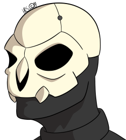 Just fucking around. Making weird alt designs. I call it the Berserker mask.