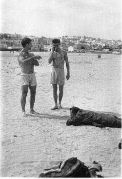 colloqueatanger:   Jack Kerouac, Peter Orlovsky &amp; William Burroughs à Tanger en 1957 
