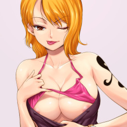pornislikeairimportant:  One Piece- Nami