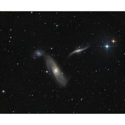 Arp 286: Trio in Virgo #nasa #apod #constellation #virgo #galaxies #ngc5566 #ngc5569 #ngc5560 #universe #intergalactic #interstellar #stars #space #science #astronomy