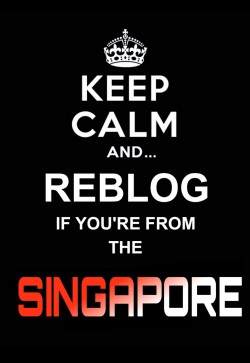 sakratulmauts:  sgspyboy: matsusg: REBLOG IF U STAY SINGAPORE  Singapore represent   Sg…..