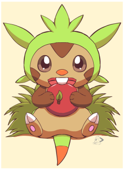  Chespin  by pichu90 