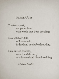michaelfaudet:  Paper Cuts by Michael Faudet