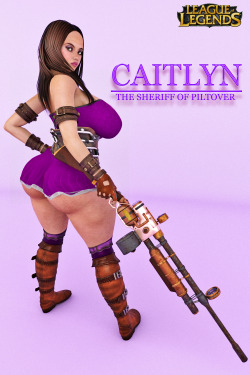 supertitoblog:  Paid commission for of Caitlyn from League of Legends there are some things missing like her hat, but I think she looks greatModel Victoria 4Postwork PhotodshopRender LuxRender and Daz Studio 4.6Enjoy
